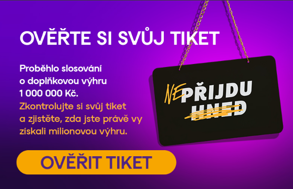 Ověřte si váš tiket